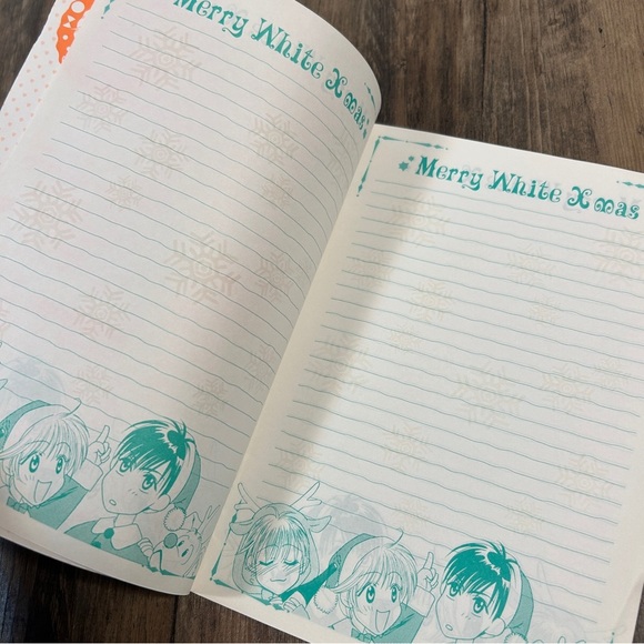 1997 Hanazakari: Hana To Yume Xmas 🎄 Post Cards and Note book - Picture 12 of 12